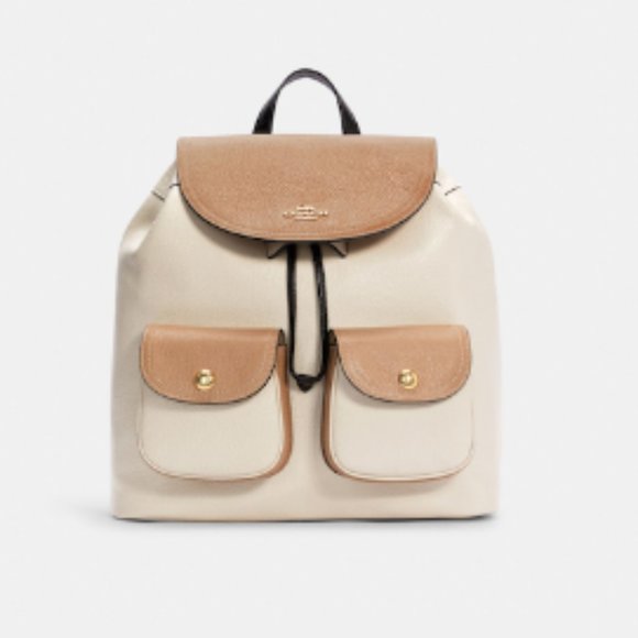 Coach - Pennie Backpack In Colorblock - Picture 1 of 10